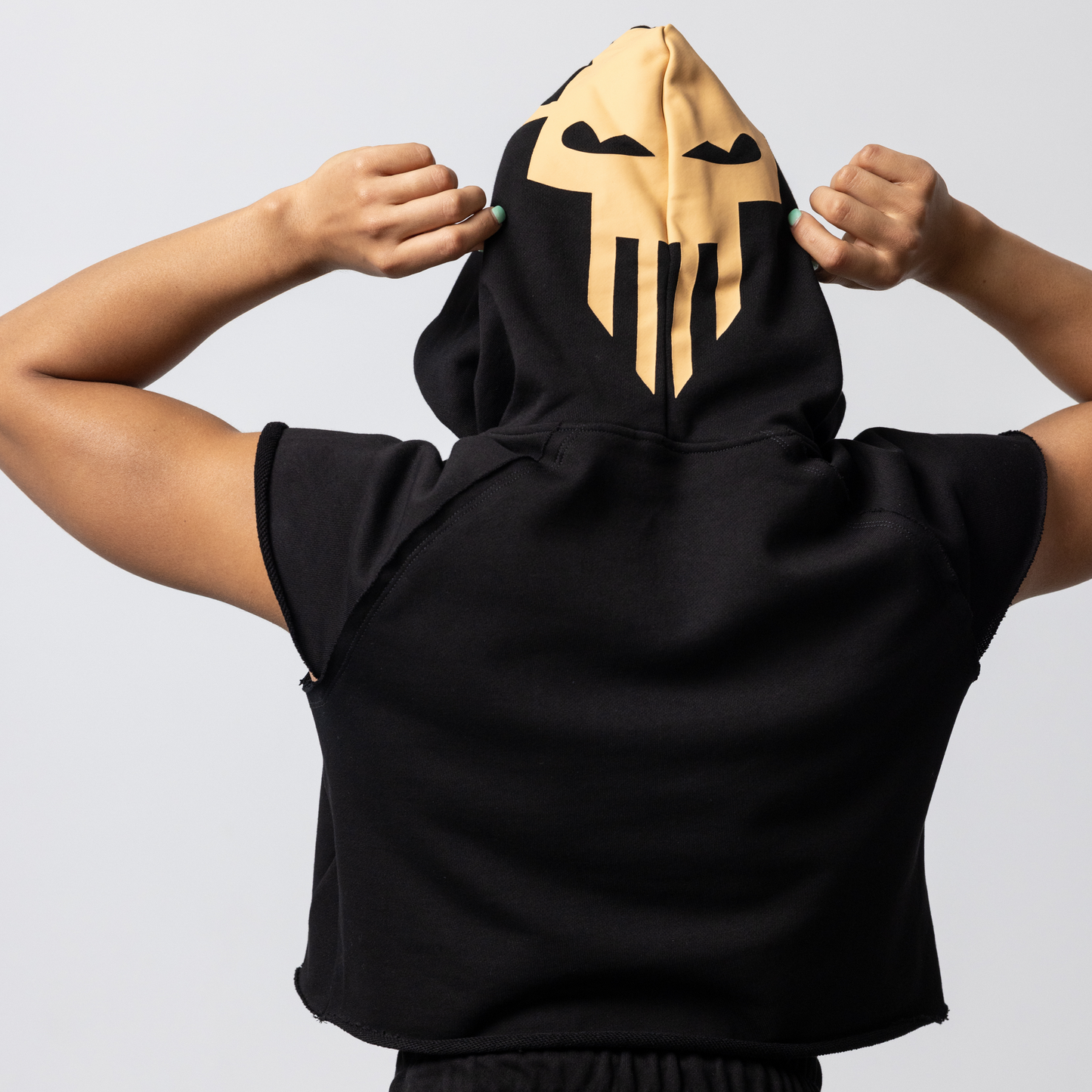 OAK-HEAD CROPPED HOODIE