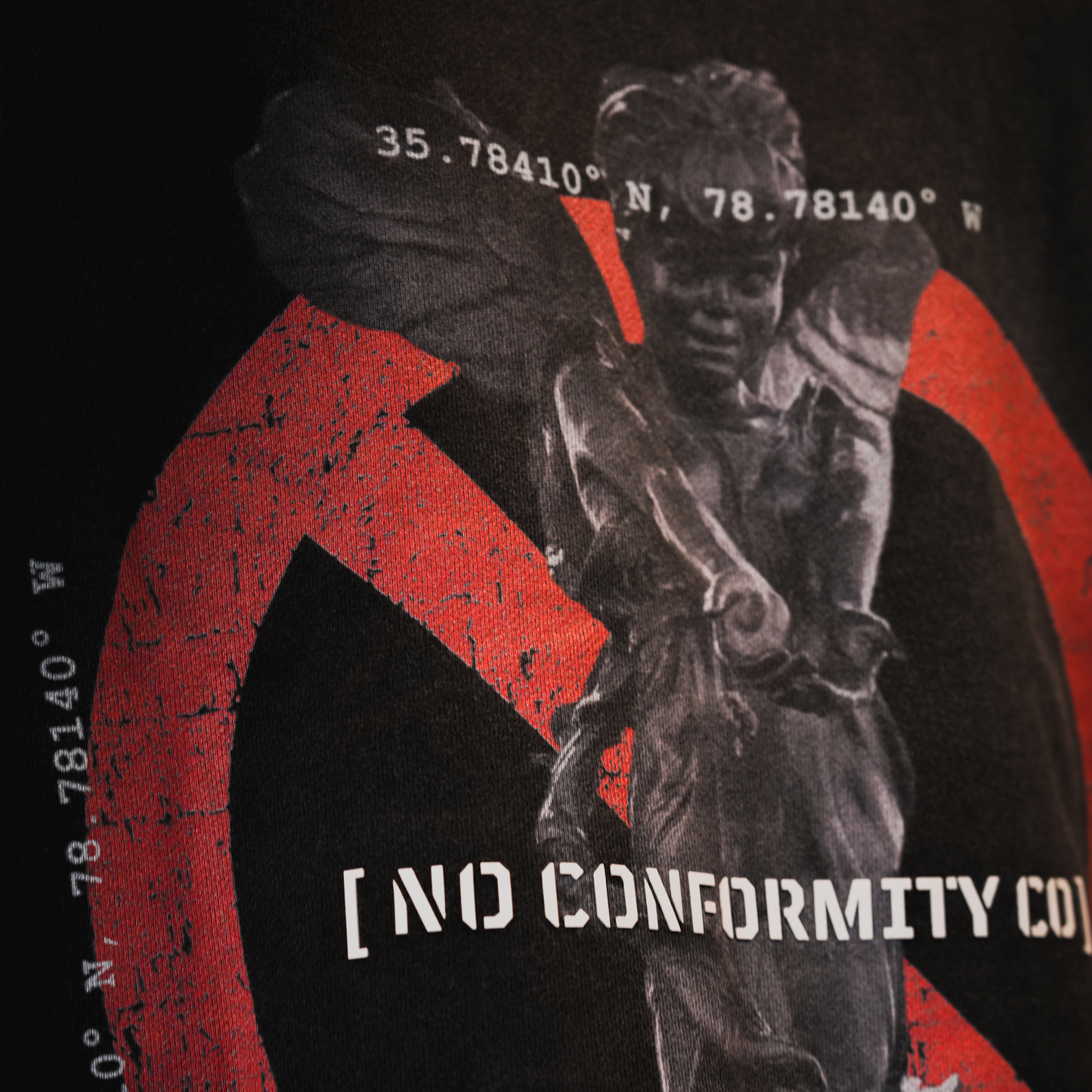 ICON_HOODIE / WASHED BLACK