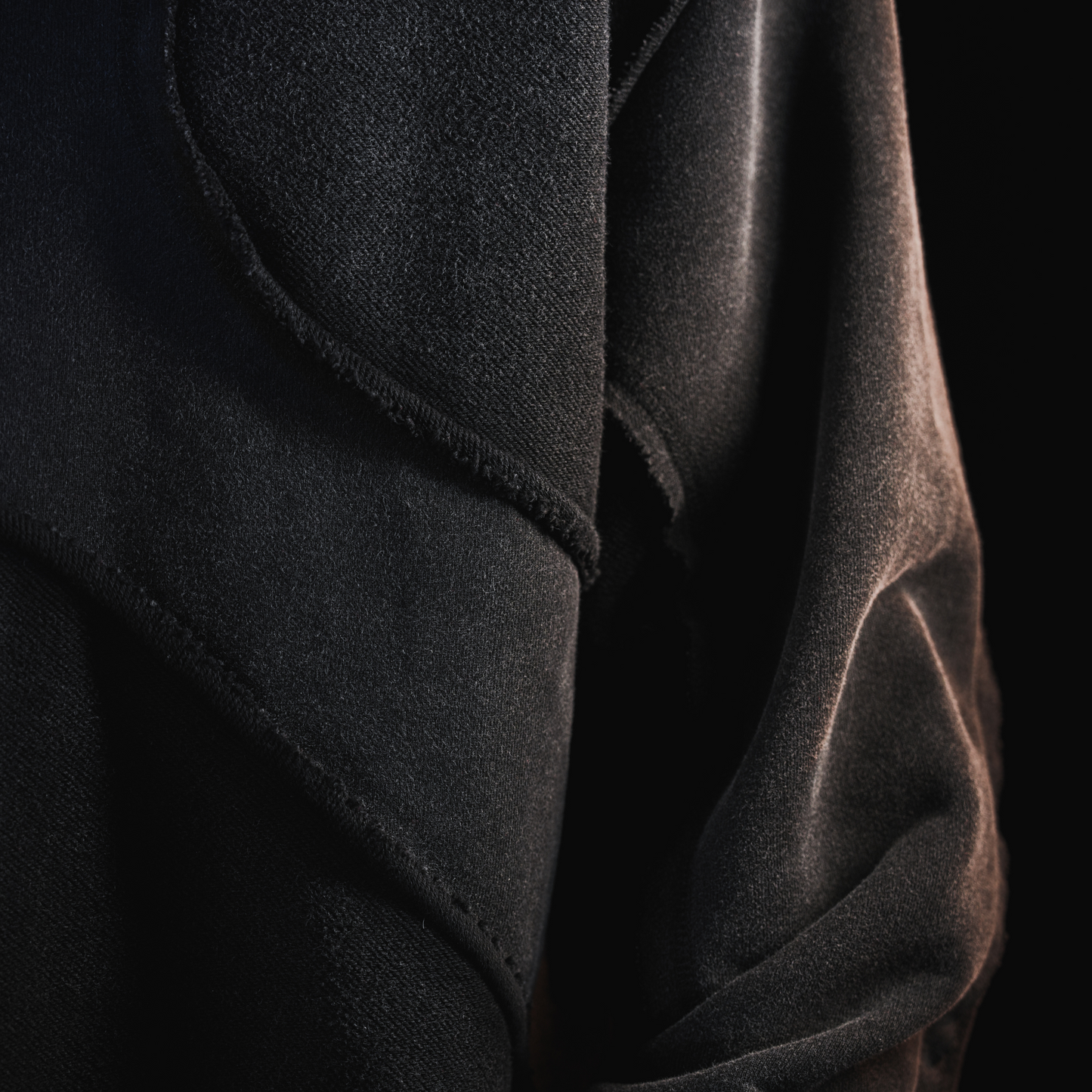 X_HOODIE / WASHED BLACK
