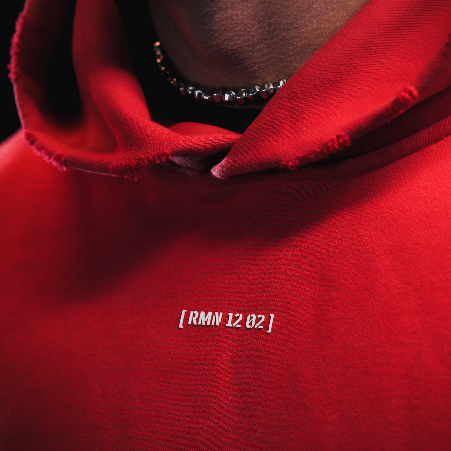 ICON_HOODIE / WASHED RED